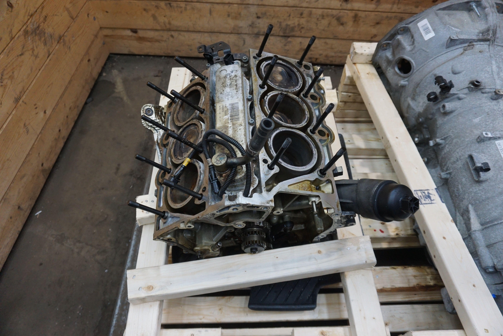 3.0L Twin Turbo Charged V6 Engine Short Block 315337 Maserati Quarttroporte 17+
