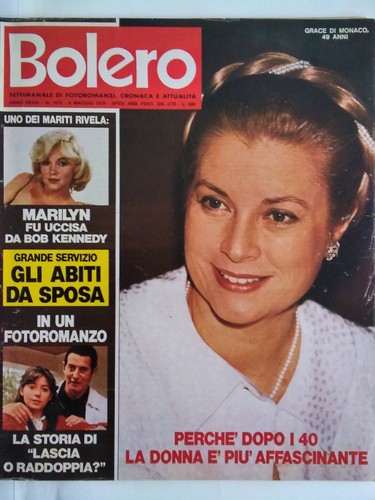 Bolero 1670 Monroe Matia Bazar Biagi New Trolls Tromlin Brazzi Buffon Guerrieri
