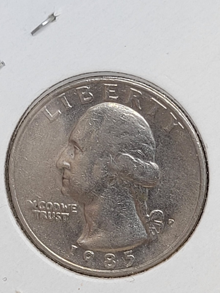 1985 P Quarter 'IN' God we trust Error 'P'? Error | eBay
