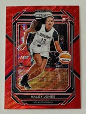 HALEY JONES RC 2023 PANINI PRIZM WNBA #138 RUBY RED WAVE SP ROOKIE DREAM 🔥🔥