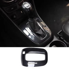 For Buick Encore 2013-2016 Carbon Fiber Console Gear Shift Frame Cover Trim 1PCS