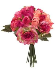 Elegant Rose Bouquet 18 Stems 14in Fuschia