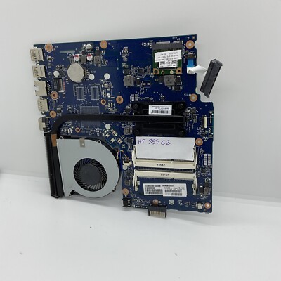 HP 355 G2  MotherBoard w/ AMD A6-6310 1.8GHz CPU 764685-001 With Fan USED