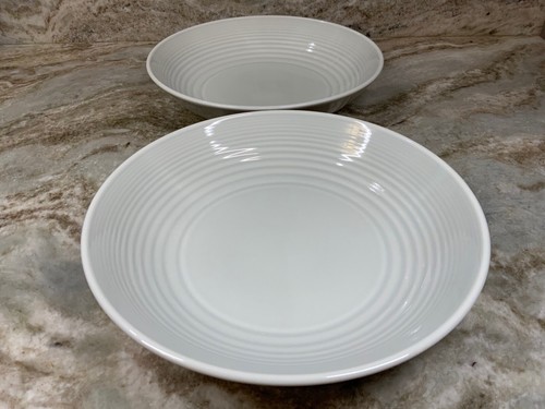Gordon Ramsay Maze Pasta Bowls. Set Of 2. Choose Gray, Blue White. 9 Inch. New. - Picture 46 of 52