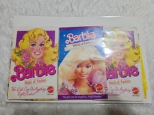 Vintage Barbie World Fashion Booklet 1984 85 Mini Catalogs 0007-6110 0007-5300