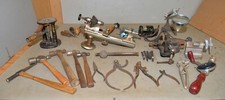 Jewelers tool lot Boley Lathe silversmith ham...