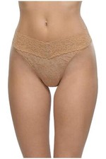 Hanky Panky Women's Signature Lace Original Rise Thong Suntan