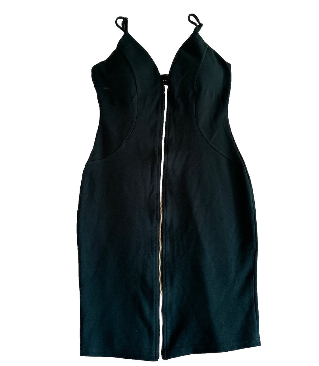 bodycon dress with zipper front Women's Mini Zip Sleeveless Cocktail Sz S Green Sleeveless done effortlessly Style:AP1E212803 royal blue dress: Kids' Size:48 Regular Jacket+42 Waist Adjust 38to44)Height: 5'7