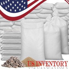 14x26inc UV resistant ultra durable empty white woven polypropylene sandbag