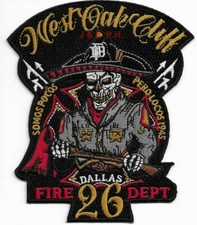 Dallas  Station - 26  "West Oak Cliff", Texas (4" x 5" size) fire patch