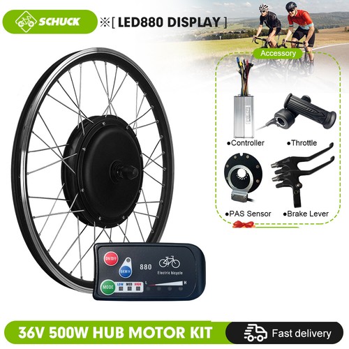 Electric Bike 20-29 Inch 36V 48V 500W Brushless Gearless Front Hub Motor Wheel - 第 24/25 張圖片