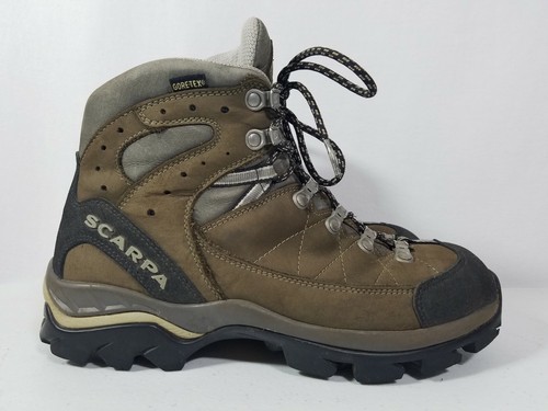 Scarpa ZG Gore Tex Brown Hiking Shoes 