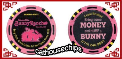 Moonlite Bunny Ranch Brothel Chip