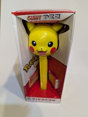 GIANT PEZ - Pokemon Pikachu Dispenser with Candy: 2024 Collection