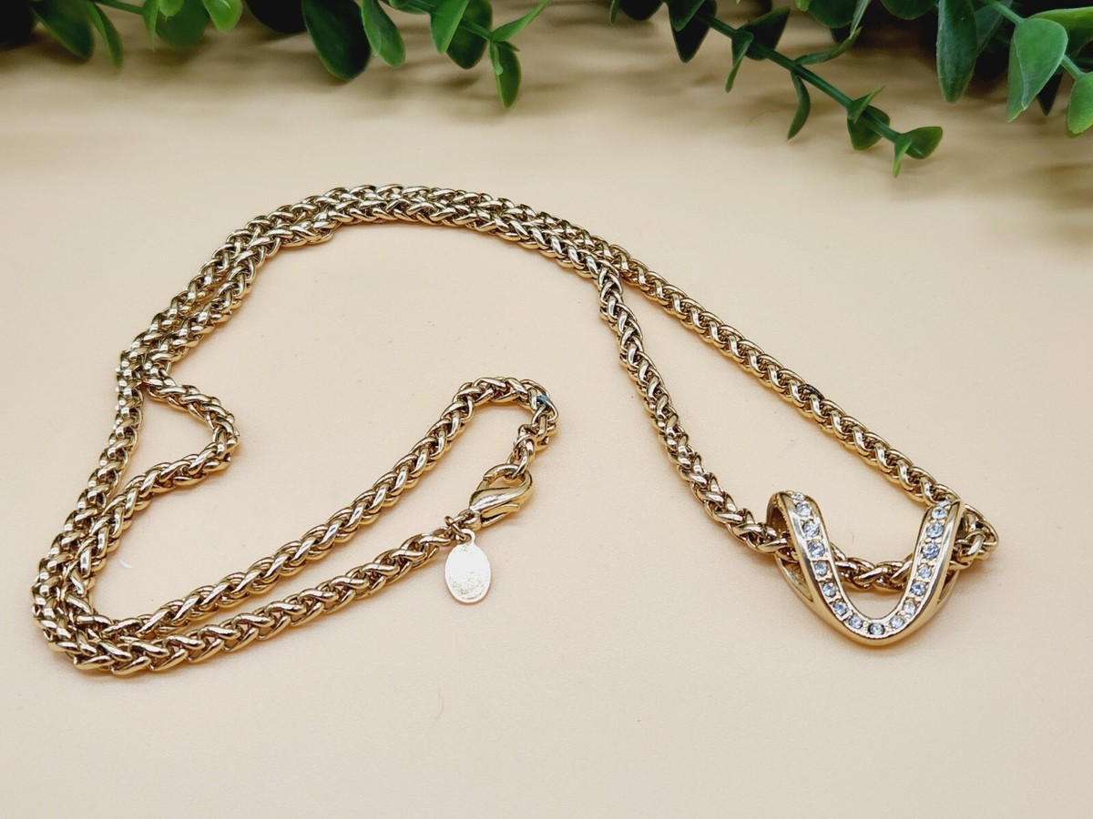 【VINTAGE HOLLYWOOD】Interlock Chain Necklace_VH2533NE072M VINTAGE HOLLYWOOD】Interlock Chain Necklace_VH2533NE072M
