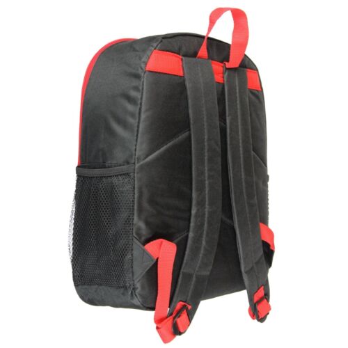 Zaino Nintendo Super Mario Bros Fireball 16" grande borsa libro scuola bambini - Foto 7 di 8