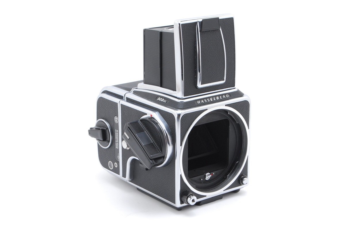 Hasselblad 503CXi ＋80mm＋A12 III Hasselblad 503CXi with 80mm CF Lens (Black) — Film Objektiv