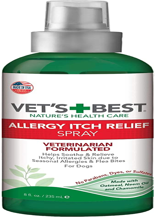 vet's best allergy itch relief spray