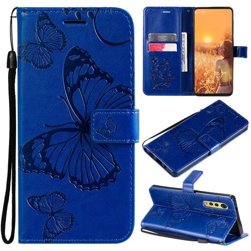 Pattern PU Leather Flip Wallet Case Phone Cover for LG K50S K52 K41S Stylo 7 K20 - Picture 16 of 20
