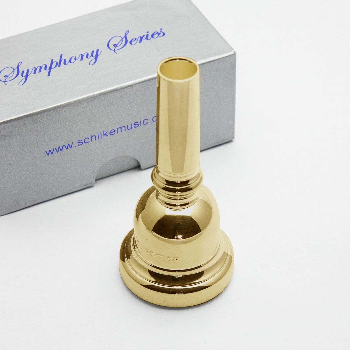 Schilke D6.0 Symphony Series 24K Gold Bass Trombone Mouthpiece NEW