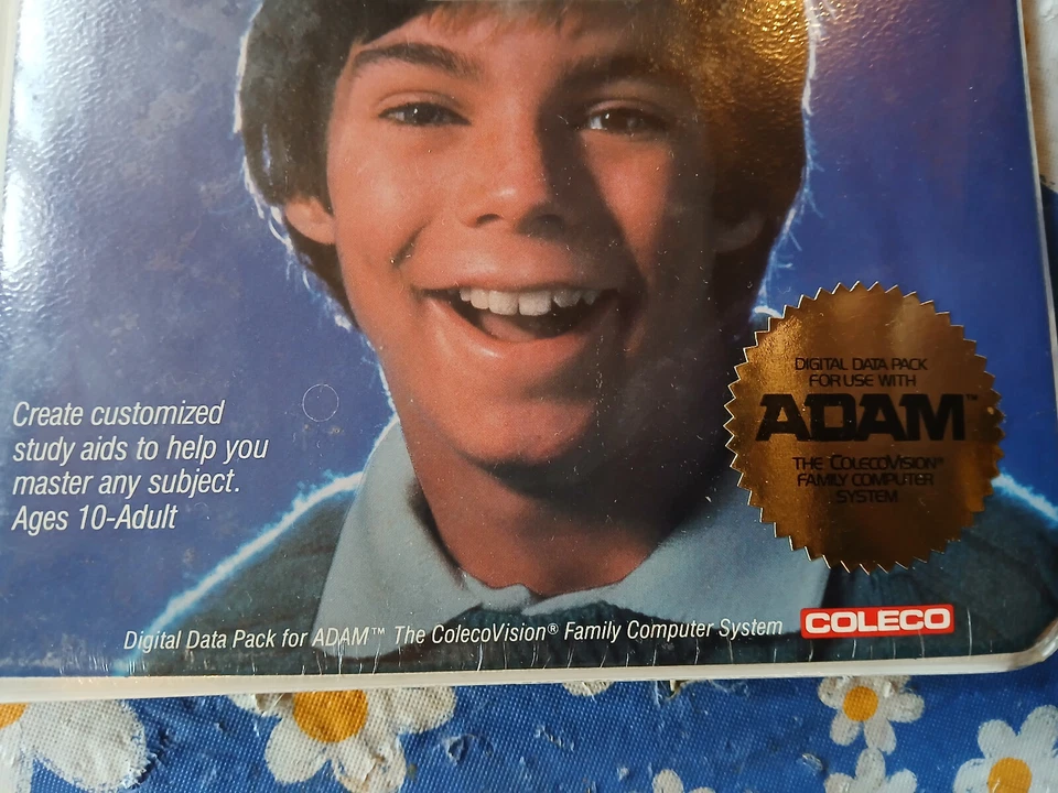 Electronic Flashcard Maker (Coleco Adam 1984) ColecoVision Software NEW SEE PICS - Image 2 of 4