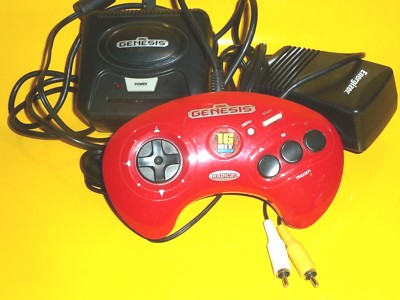 SEGA MEGA DRIVE Volume II レッドコントローラー RED Genesis Authentic Mega Drive Radica 16-Bit Arcade Plug N Play