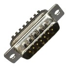 D SUB CONNECTOR, PLUG, 15POS, SOLDER, D Subminiature Connectors, L717SDA15P