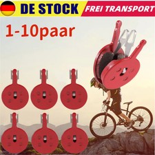 1-10Paare Fahrrad Bremsbeläge Scheibenbremsb...