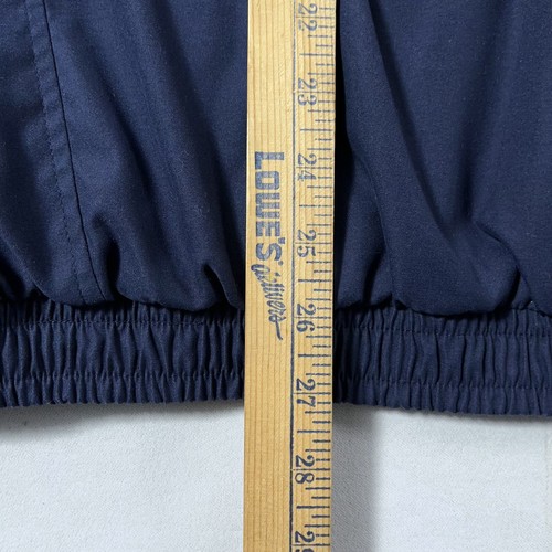 Vintage Polo Ralph Lauren Jacket Men XL Navy Blue Harrington Bomber Plaid Lining - Picture 13 of 16