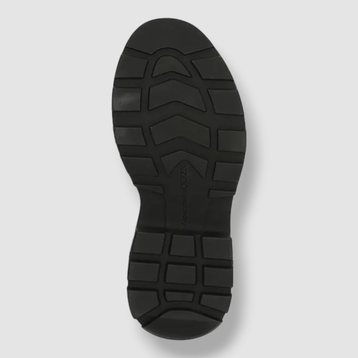 $950 Alexander McQueen Mens Black Leather Lace-Up Sneaker Shoes Size 49 $950 Alexander McQueen Mens Black Leather Lace-Up Sneaker  main image 4