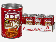Campbells Chunky Soup Chili Mac 16.3 Oz Can C...