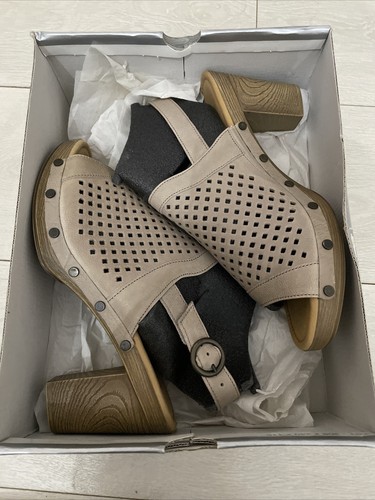 Gabor Leather Block Heeled Sandals UK 7 - Picture 7 of 8