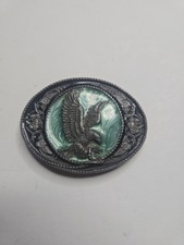 Vintage Siskiyou Buckle Co Inc Eagle Belt Buckle 1991 G-5 USA