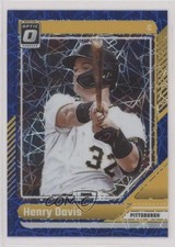 2024 Panini Donruss Optic Blue Velocity Prizm Henry Davis #2 0a3