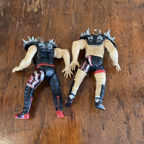 WWE Jakks BCA LOD 2000 Hawk & Animal Road Warriors Legion Of Doom Figures WWF - Picture 7 of 9