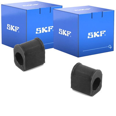 2x SKF STABILAGER GUMMI BUCHSEN passend für RENAULT TWINGO LINKS+RECHTS