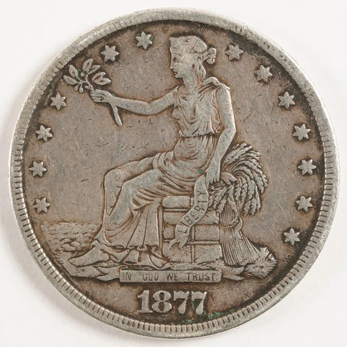 1877 US Trade Dollar $1 31715