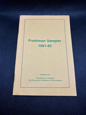 University Of Alabama Birmingham(UAB) Freshman Sampler 81-82