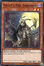 Yu-Gi-Oh TCG HISU-DE040 SR Night's End Zauberer Hidden Summoners