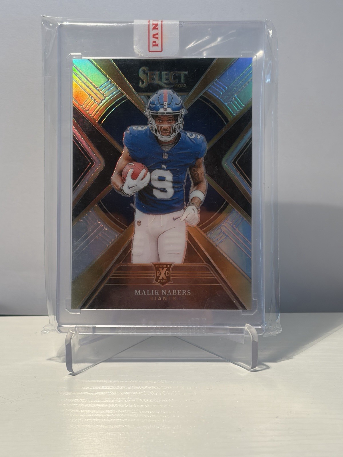 2023 Panini Select - 2024 Xrc Prizm Malik Nabers #511 (RC)