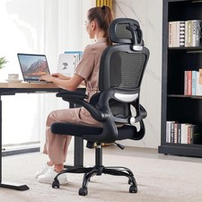 Office Chair Ergonomic Desk Chair Gaming Chair Mesh Chair Computer Chair Black