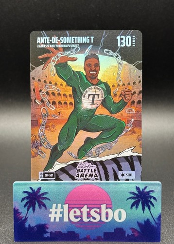 Bo Jackson Battle Arena ANTE-DE-SOMETHING T `Thanasis` Colosseum Steel #CBF-581