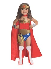 Rubies Dc Comics Wonder Woman Costume For Kids Girls Medium 882122