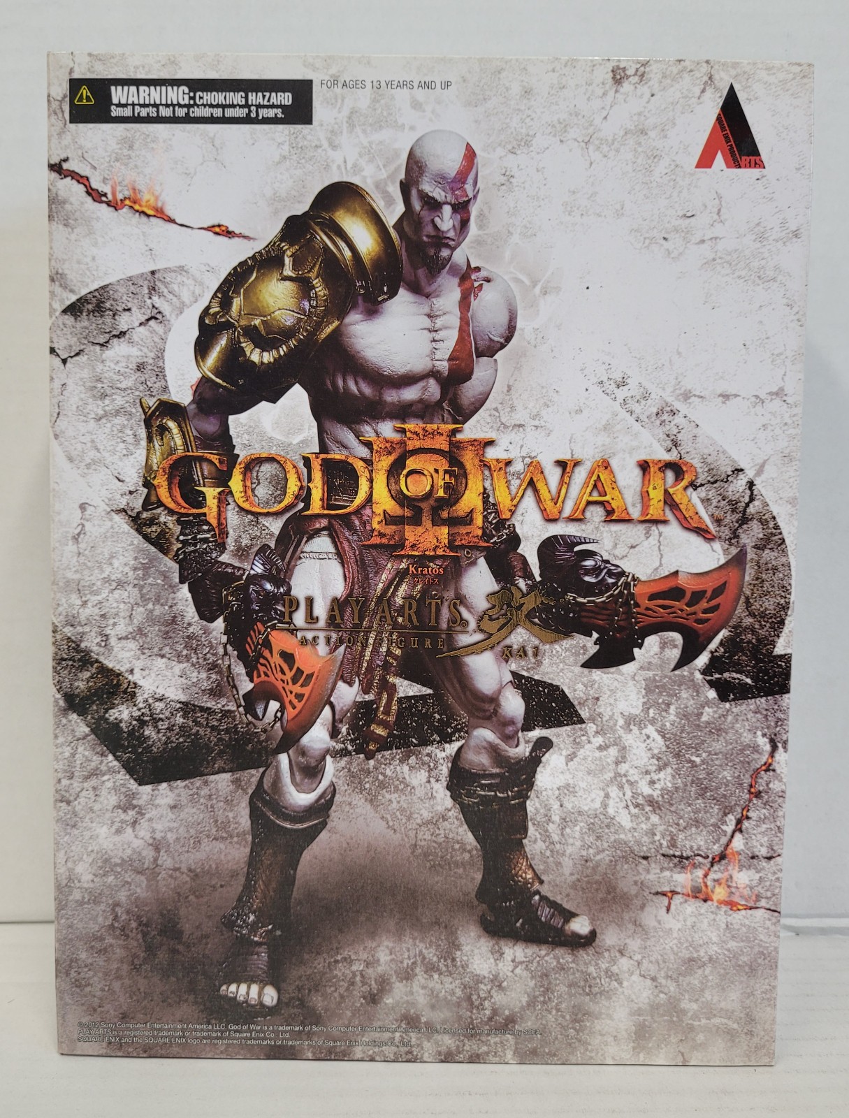 Play Art Kai God Of War Iii Kratos Square-enix New Toy Rare