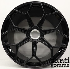 4 Rims in Alloy Lamborghini Aventador SVJ Leirion Original Black 470601017