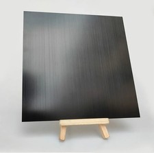 Black Brushed Anodized Aluminum Plate AL Alloy Flat sheet 0.5/0.8/1.0/1.5/2.0mm