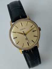 Raketa 2609.NA Model 343109 Gold Plated AU1 Original Vintage Soviet Watch 1980s