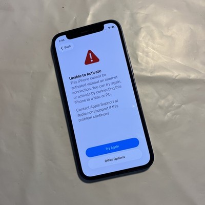 Apple iPhone 12 Mini - 128GB (Unlocked) UNABLE TO ACT   - BROKEN  (#936)