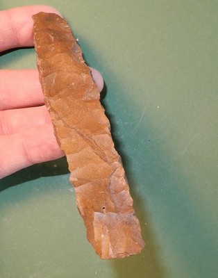 Flaked THICK-BUTTED Chisels. DANISH NEOLITHIC Flint Tools