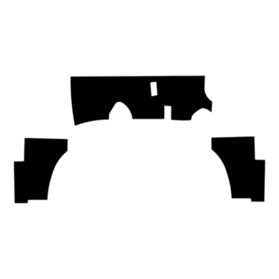 Kit de isolamento de painel de chute para capô Ford Mustang Coupe 1974-1978 - Imagem 2 de 4